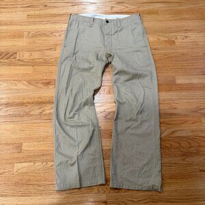 Visvim SS22 Gifford Pants Khaki XL
